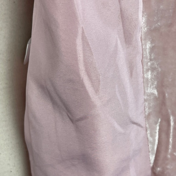 BB Dakota pink velvet moto jacket - Picture 12 of 13